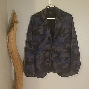 Paul Smith black, blue and grey jacket M